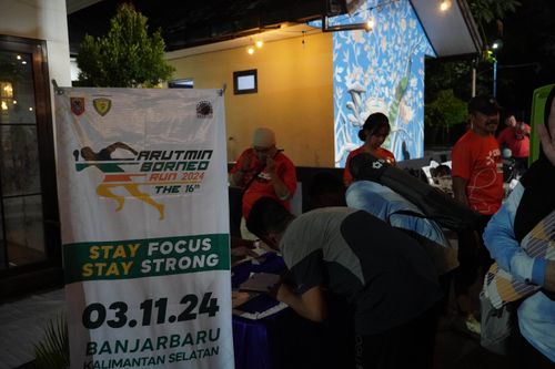 Race photo from ISC - Arutmin Borneo Run 