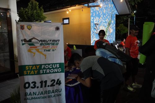 Race photo from ISC - Arutmin Borneo Run 
