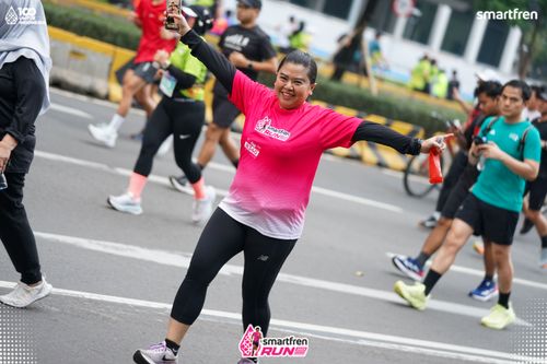 Race photo from Smartfren Run 2025 Vibes
