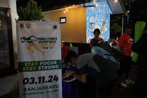 Race photo from ISC - Arutmin Borneo Run 