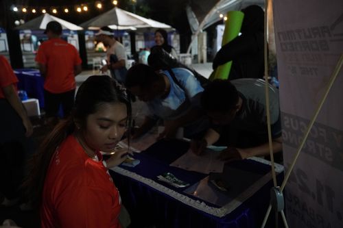 Race photo from ISC - Arutmin Borneo Run 