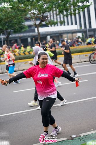Race photo from Smartfren Run 2025 Vibes