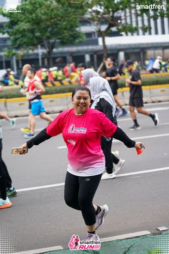 Race photo from Smartfren Run 2025 Vibes