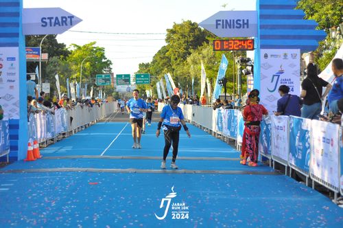 Race photo from Jabar Run 10K 2024