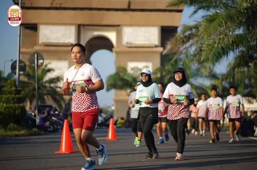 Race photo from Kediri Half Marathon 2024
