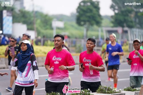 Race photo from Smartfren Run 2025 Vibes