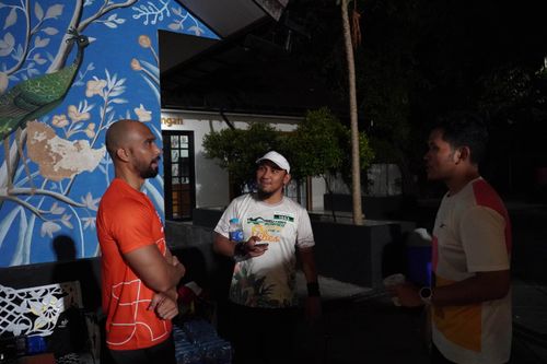 Race photo from ISC - Arutmin Borneo Run 