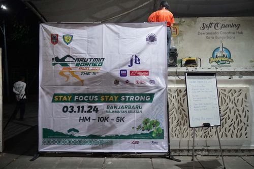 Race photo from ISC - Arutmin Borneo Run 