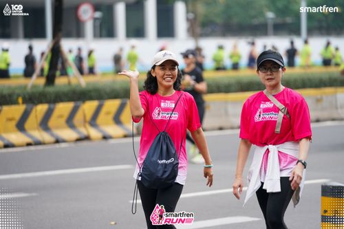 Race photo from Smartfren Run 2025 Vibes