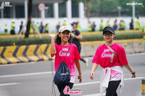 Race photo from Smartfren Run 2025 Vibes