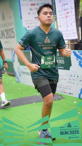 Race photo from Mangkunegaran Run 2025