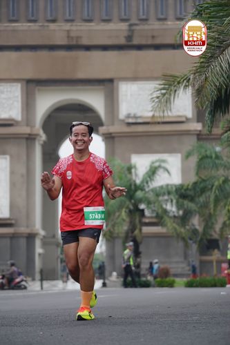 Race photo from Kediri Half Marathon 2025