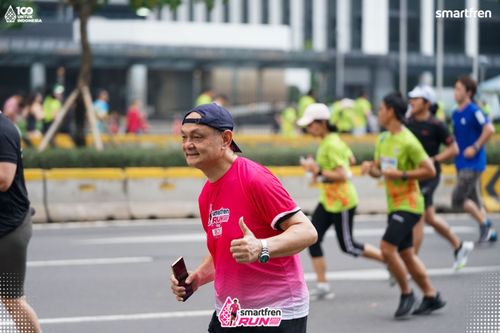 Race photo from Smartfren Run 2025 Vibes