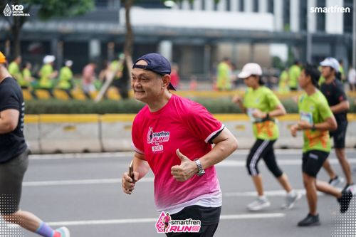 Race photo from Smartfren Run 2025 Vibes