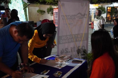 Race photo from ISC - Arutmin Borneo Run 