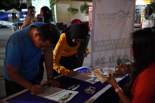 Race photo from ISC - Arutmin Borneo Run 
