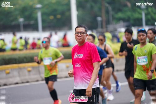 Race photo from Smartfren Run 2025 Vibes