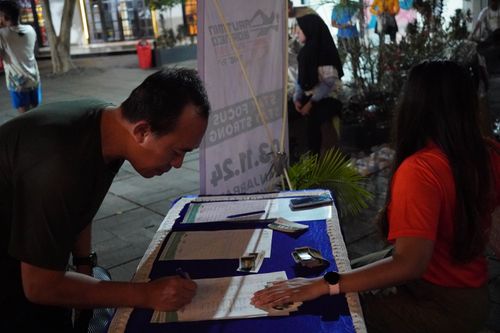 Race photo from ISC - Arutmin Borneo Run 