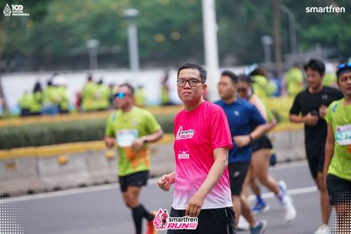 Race photo from Smartfren Run 2025 Vibes