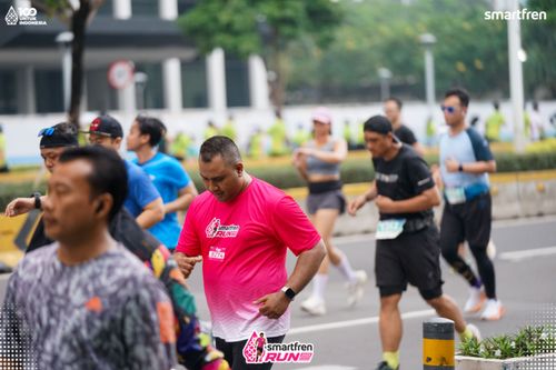 Race photo from Smartfren Run 2025 Vibes