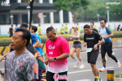 Race photo from Smartfren Run 2025 Vibes