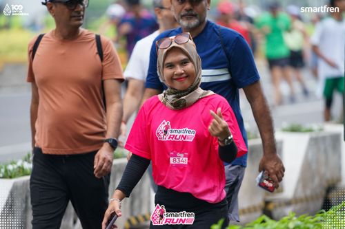 Race photo from Smartfren Run 2025 Vibes