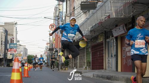 Race photo from Jabar Run 10K 2024