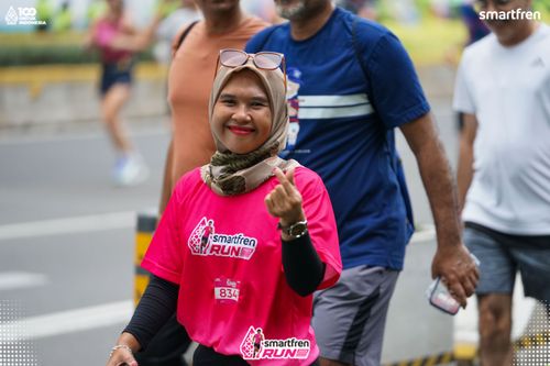 Race photo from Smartfren Run 2025 Vibes