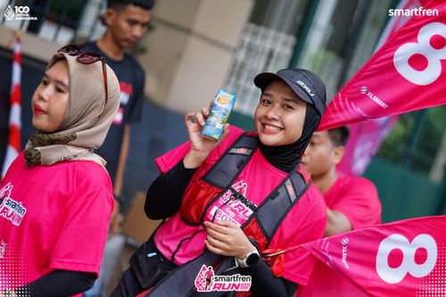 Race photo from Smartfren Run 2025 Vibes