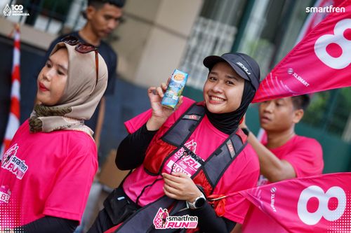 Race photo from Smartfren Run 2025 Vibes