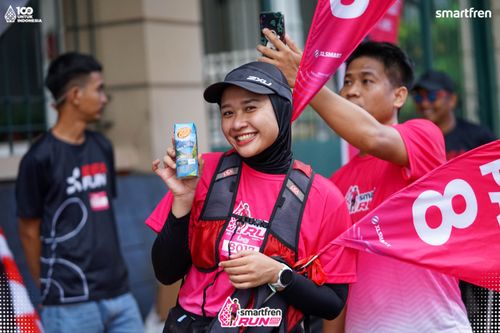 Race photo from Smartfren Run 2025 Vibes