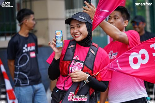 Race photo from Smartfren Run 2025 Vibes