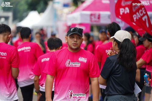 Race photo from Smartfren Run 2025 Vibes