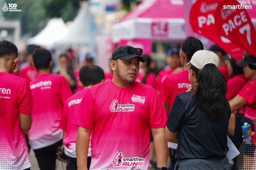 Race photo from Smartfren Run 2025 Vibes