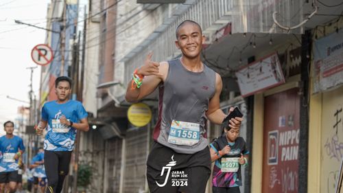 Race photo from Jabar Run 10K 2024