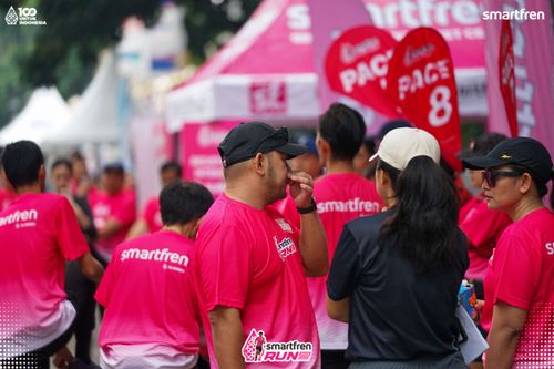 Race photo from Smartfren Run 2025 Vibes