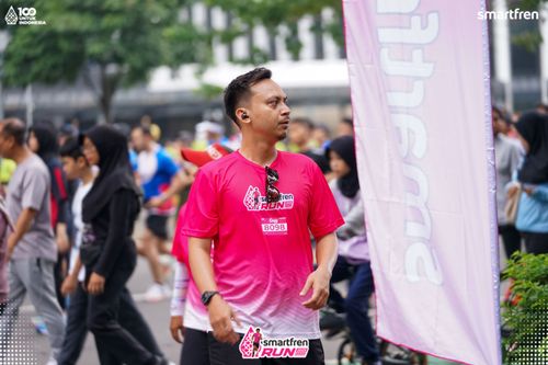 Race photo from Smartfren Run 2025 Vibes