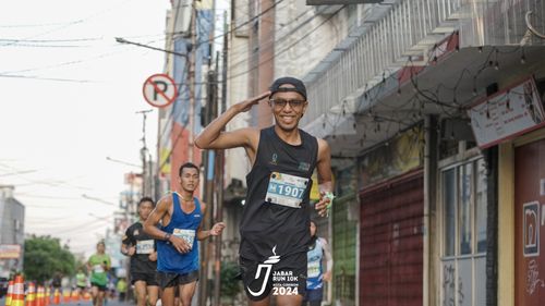 Race photo from Jabar Run 10K 2024