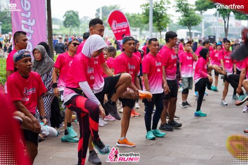Race photo from Smartfren Run 2025 Vibes