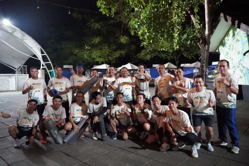 Race photo from ISC - Arutmin Borneo Run 