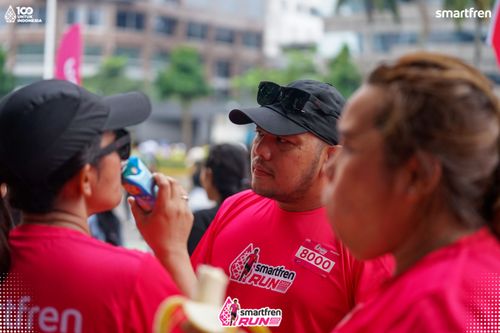 Race photo from Smartfren Run 2025 Vibes