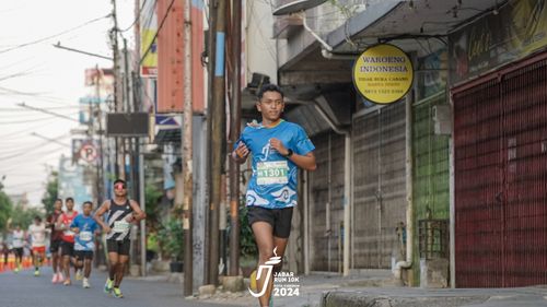 Race photo from Jabar Run 10K 2024