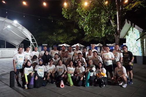 Race photo from ISC - Arutmin Borneo Run 
