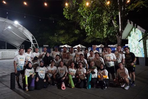 Race photo from ISC - Arutmin Borneo Run 