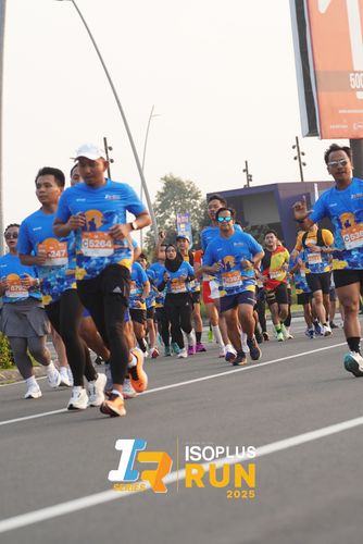 Race photo from ISOPLUS RUN 2025 - JAKARTA