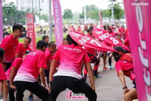 Race photo from Smartfren Run 2025 Vibes