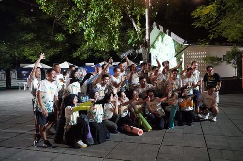Race photo from ISC - Arutmin Borneo Run 