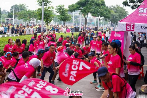 Race photo from Smartfren Run 2025 Vibes