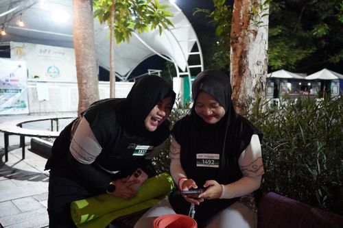 Race photo from ISC - Arutmin Borneo Run 