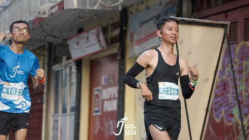 Race photo from Jabar Run 10K 2024